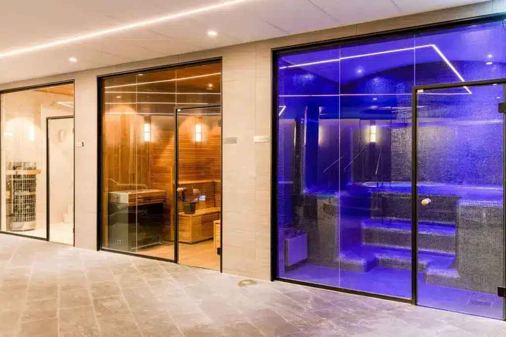 Sauna do AC Hotel by Marriott Stockholm