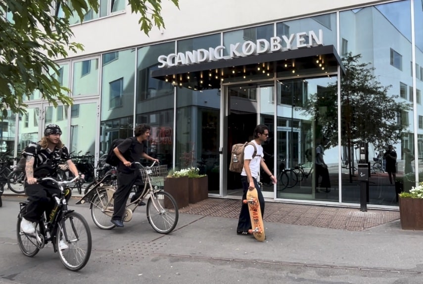 Scandic Kødbyen, no bairro hipster de Copenhague