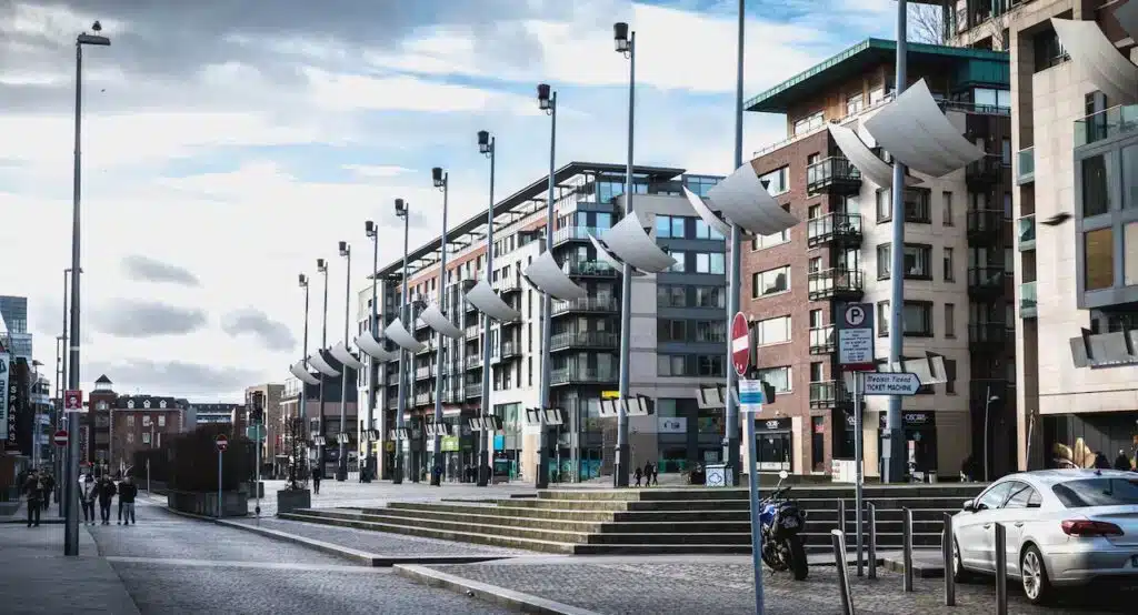 Smithfield em Dublin, melhor região para ficar com uma vibe hipster
