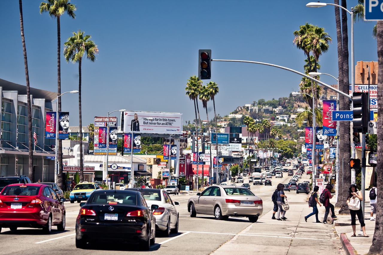 Sunset Strip em West Hollywood