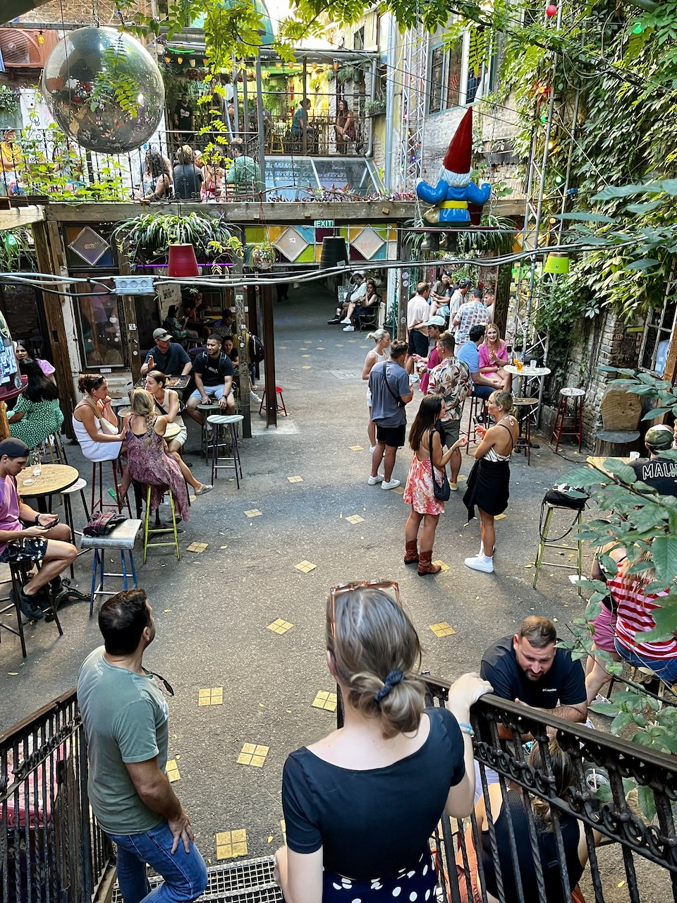 Szimpla Kert no Bairro Judeu