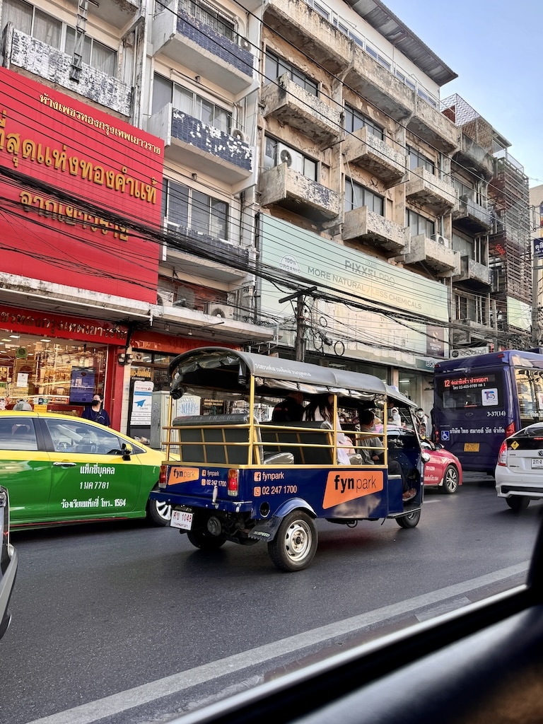 Táxis em Bangkok