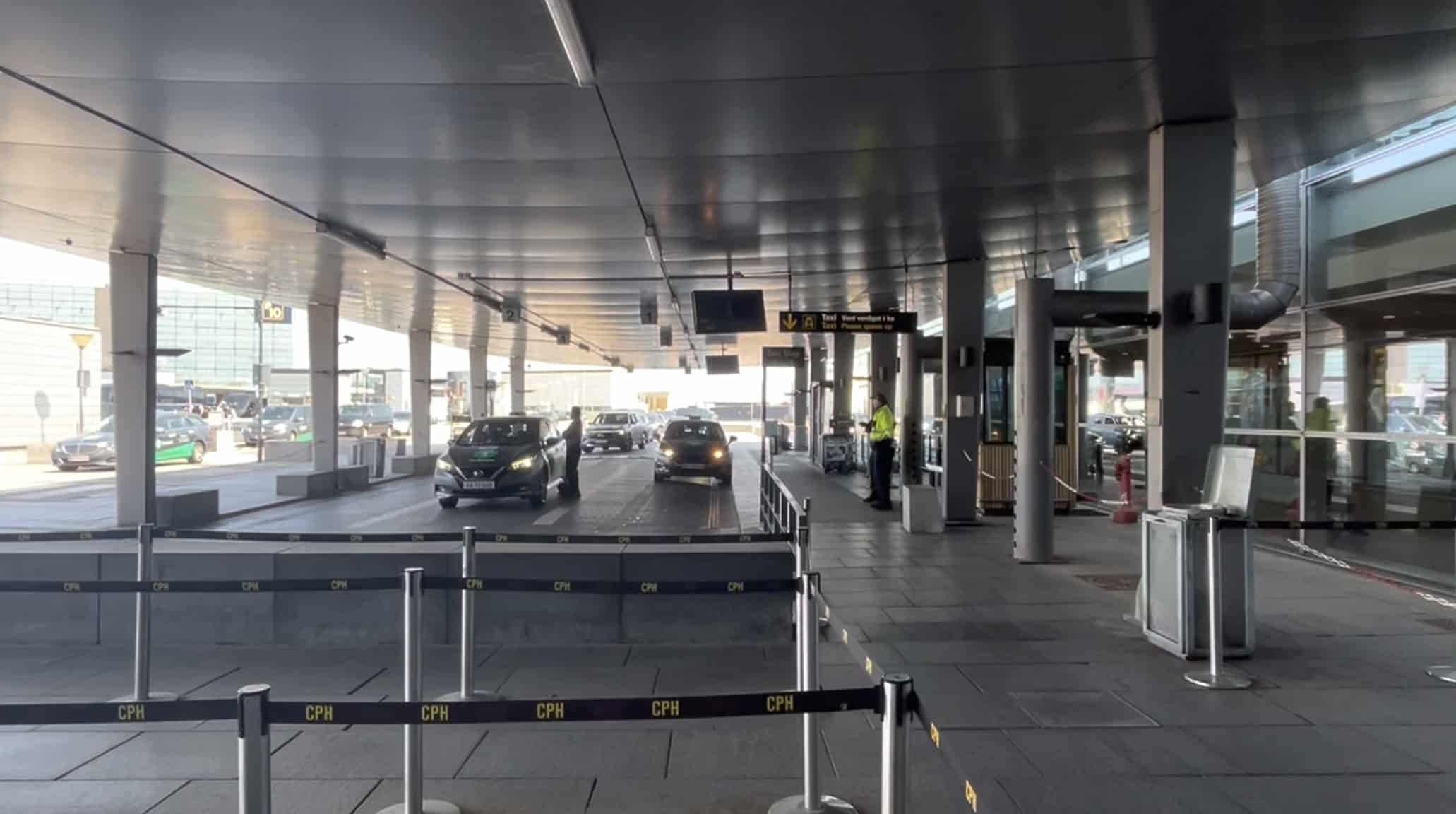 Táxis no Aeroporto de Copenhague