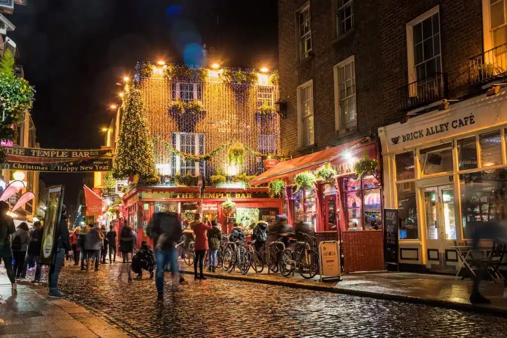 Temple Bar em Dublin, melhor região para ficar na primeira visita