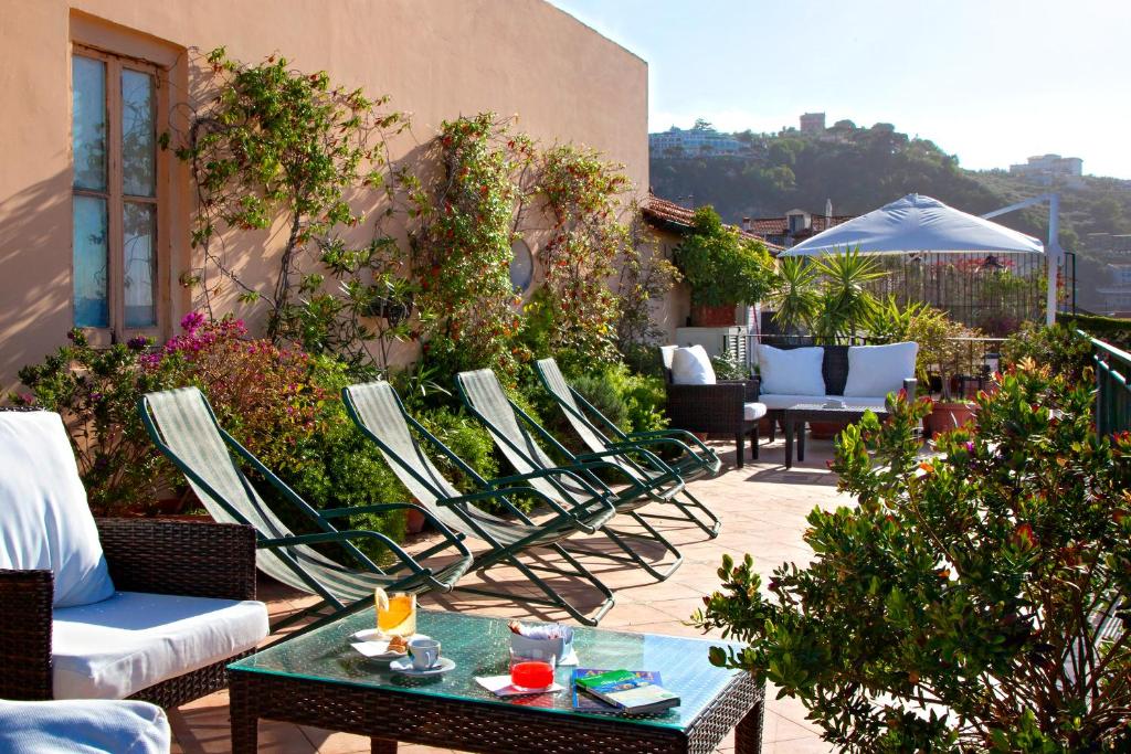 Terraço do Hotel Del Corso Sorrento