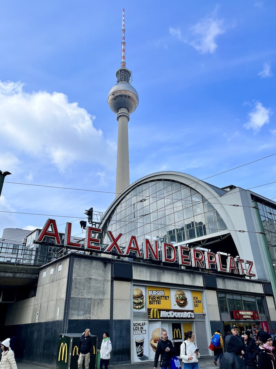 Torre de TV e Alexanderplatz
