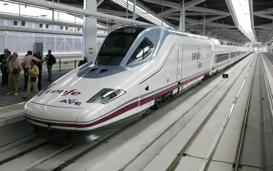 Trem do aeroporto de Barcelona para o centro