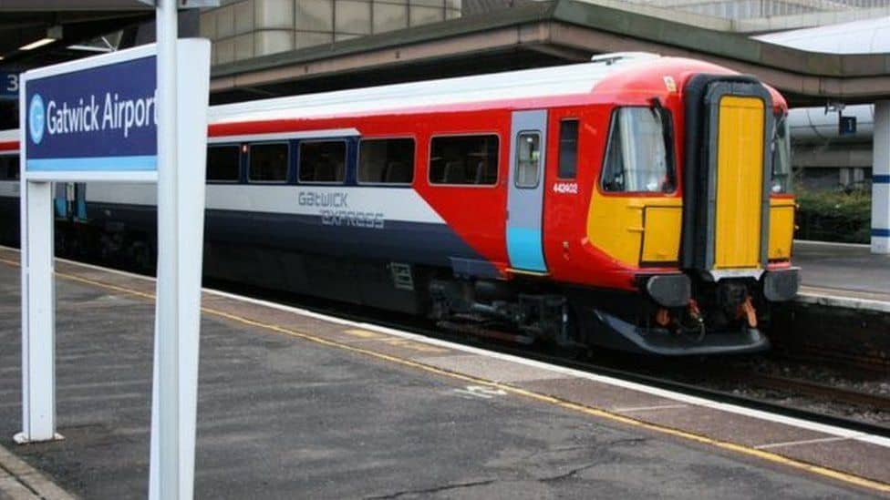 O trem Gatwick Express