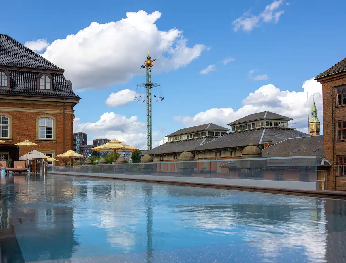 villa copenhagen, hotel com piscina na cobertura