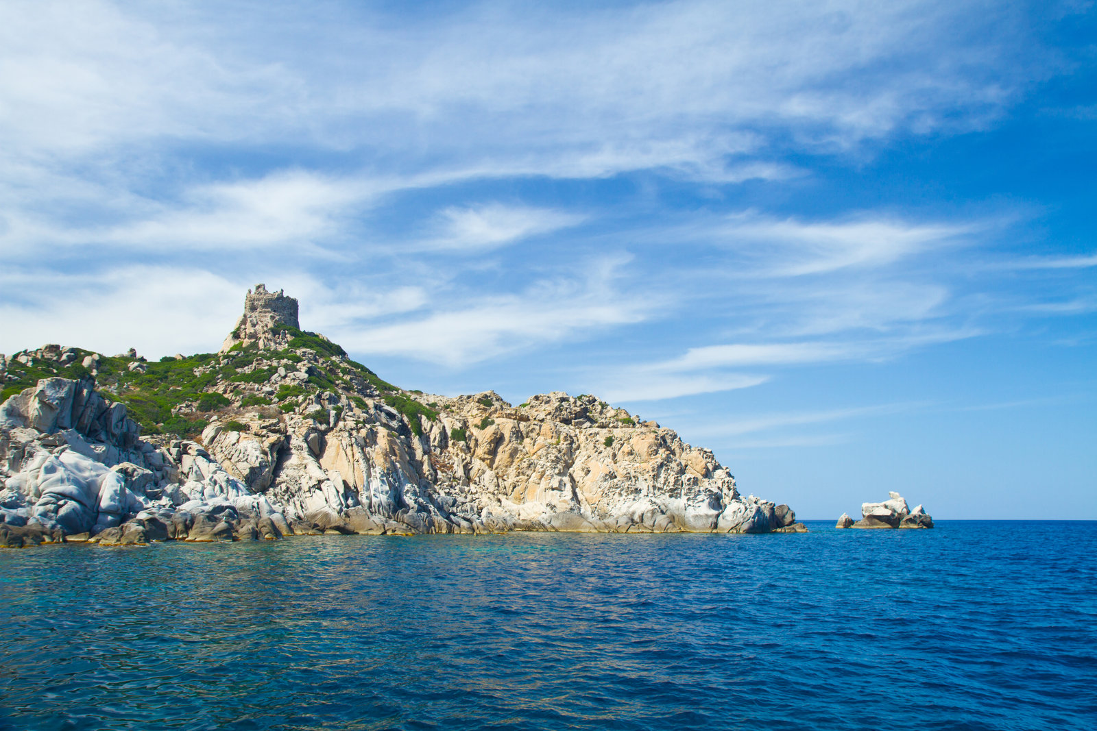 Villasimius, no sul da Sardenha