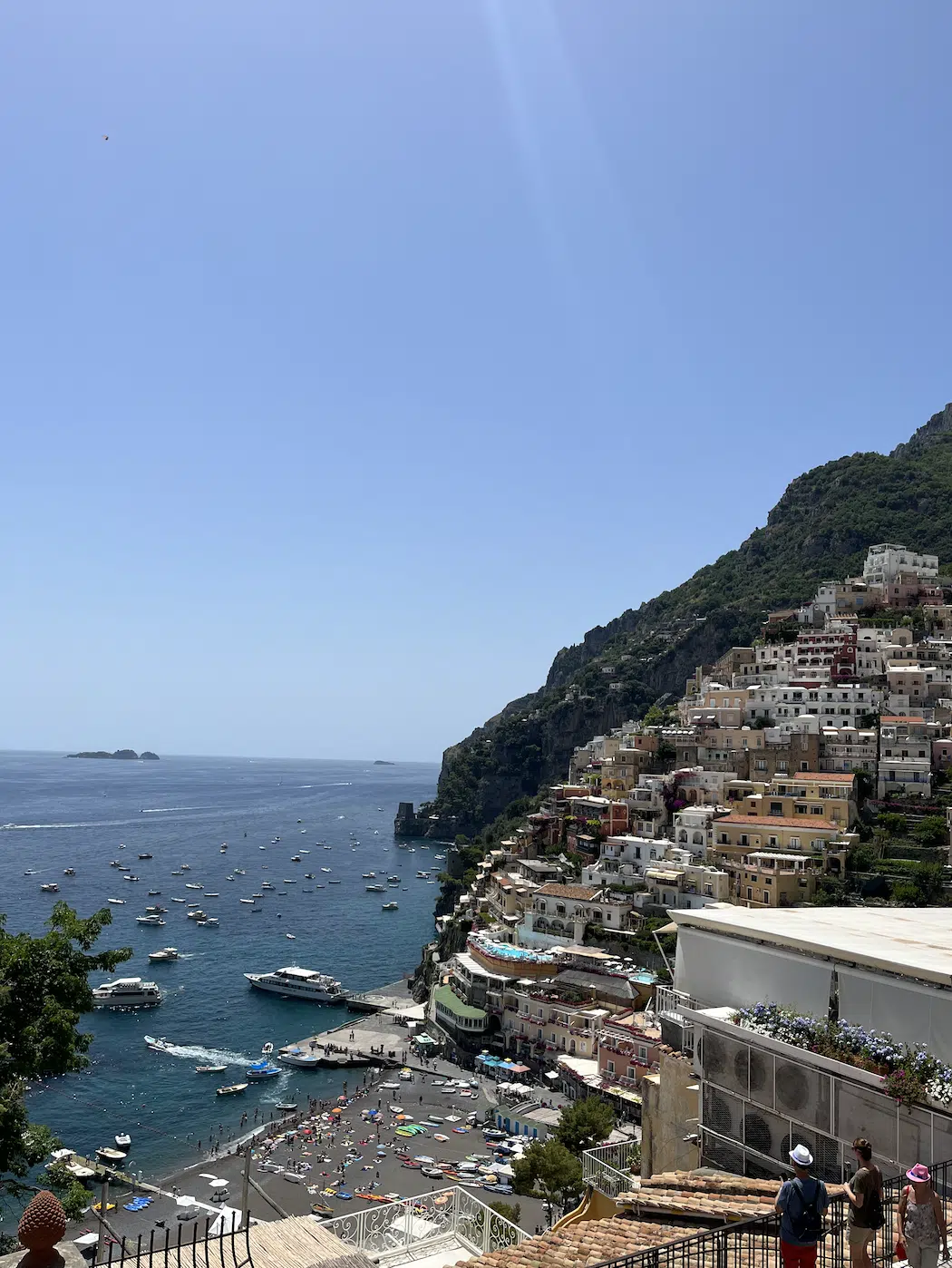 vista de positano