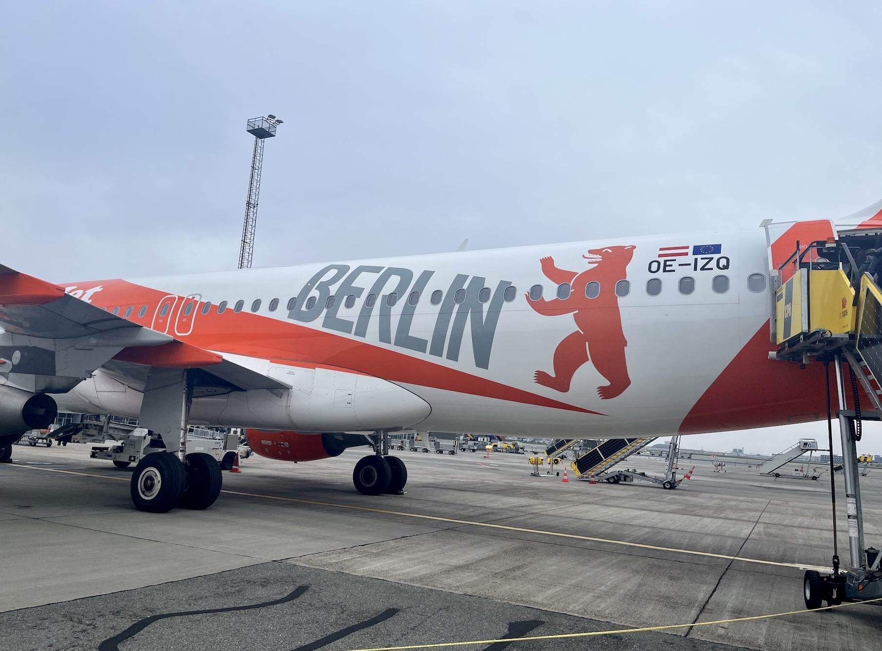 Voo da Easyjet no Aeroporto de Copenhague