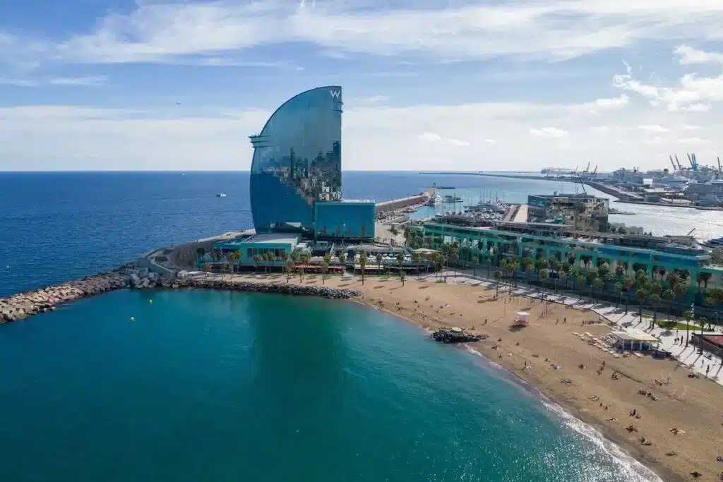 W Hotel, melhor hotel de praia em Barcelona